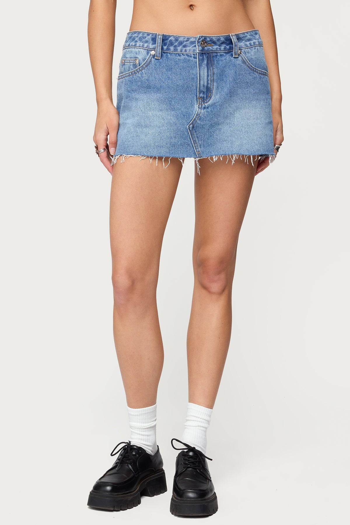 Micah Denim Mini Skirt