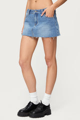 Micah Denim Mini Skirt