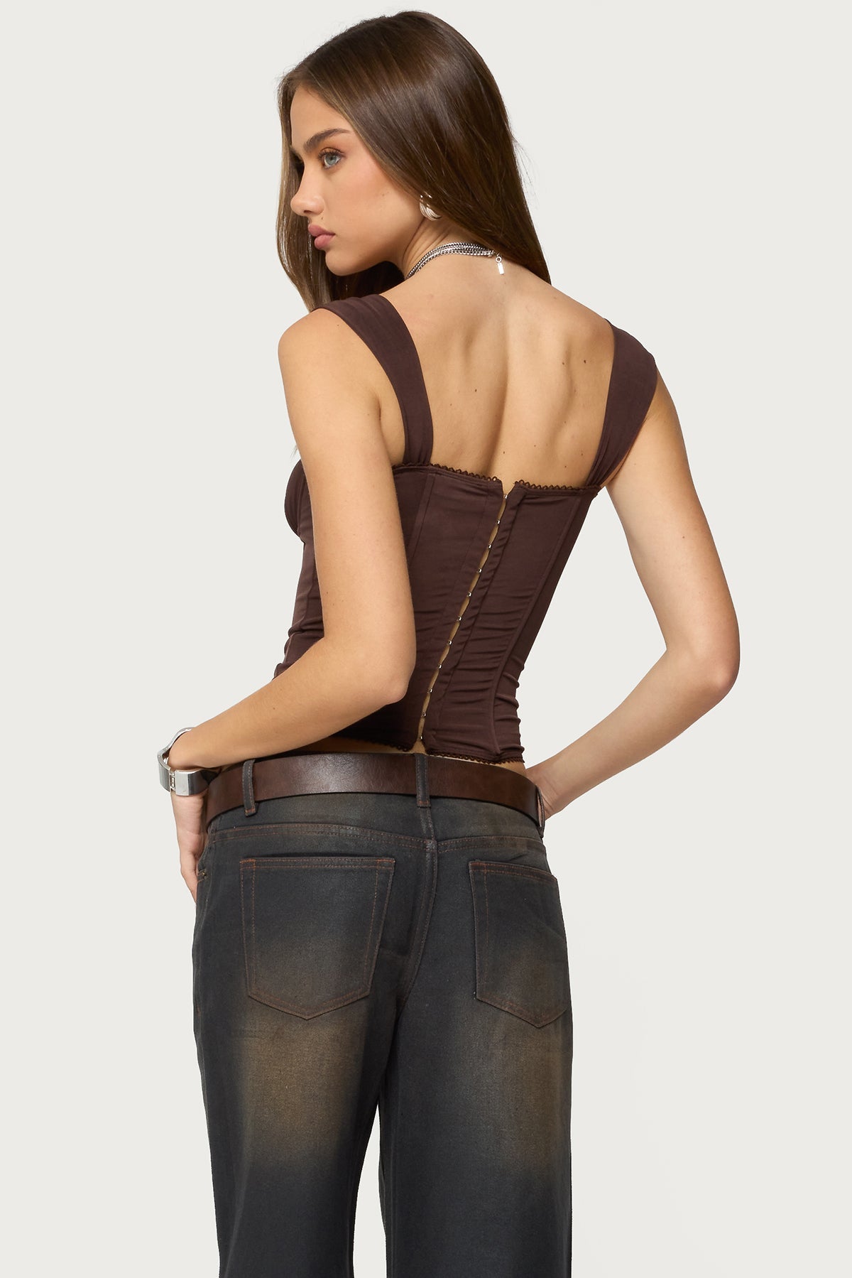 Marcella Wide Strap Corset