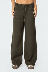 Russell Straight Leg Knit Trousers