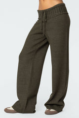 Russell Straight Leg Knit Trousers