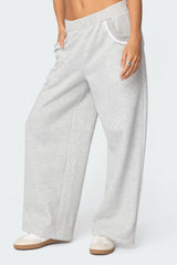 Ashtin Ruffle Trim Joggers