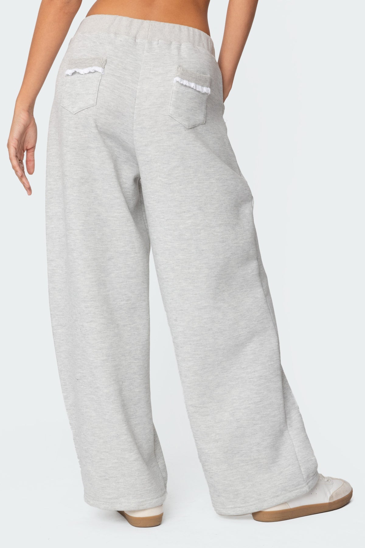 Ashtin Ruffle Trim Joggers