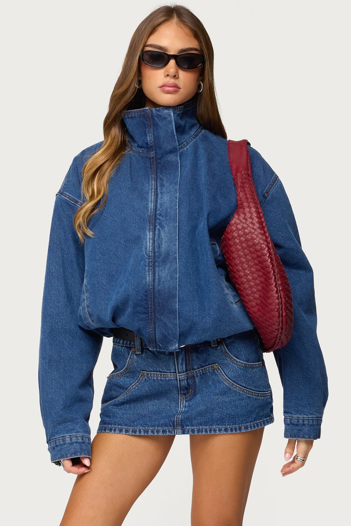 Hilary Oversized Denim Coat