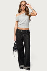 Michaela Off Shoulder Knit Top