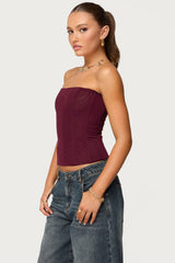 Reed Sheer Mesh Corset