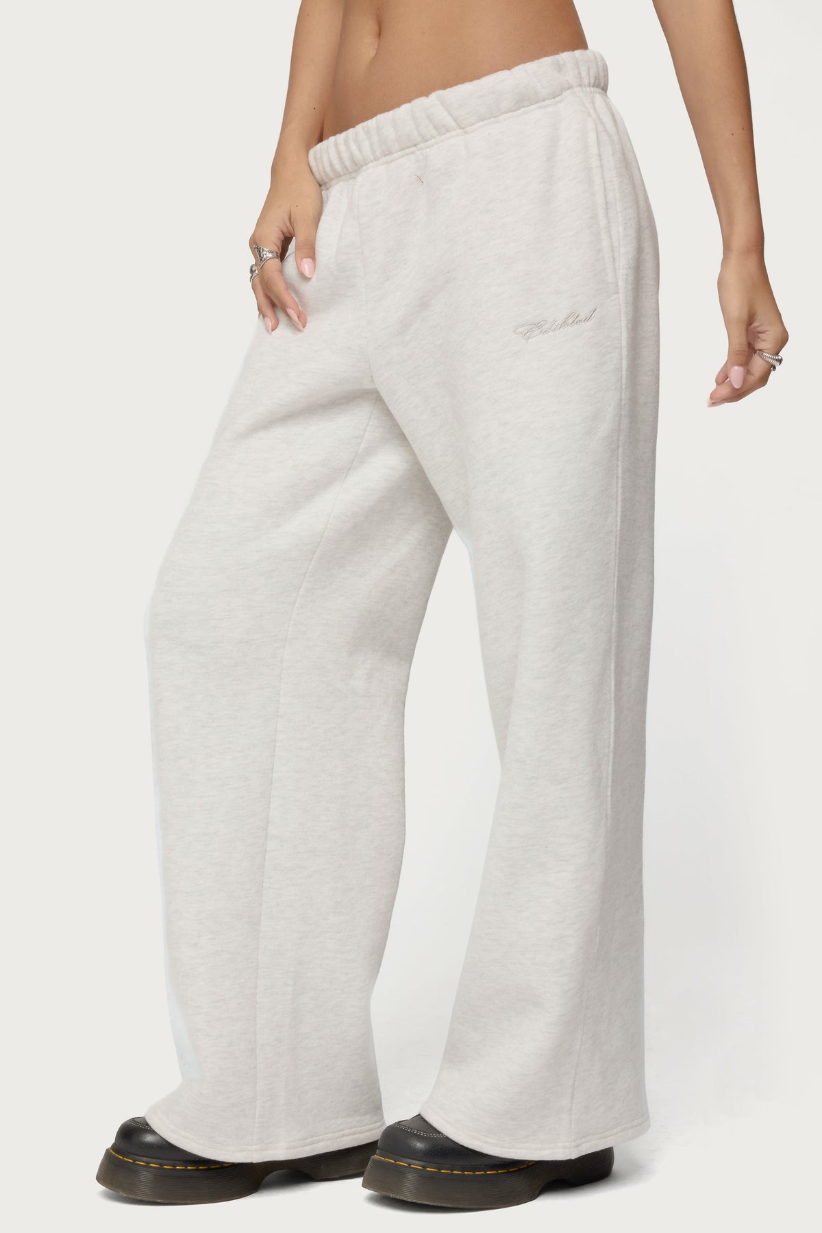 Basic Girl Wide Leg Edikted Joggers