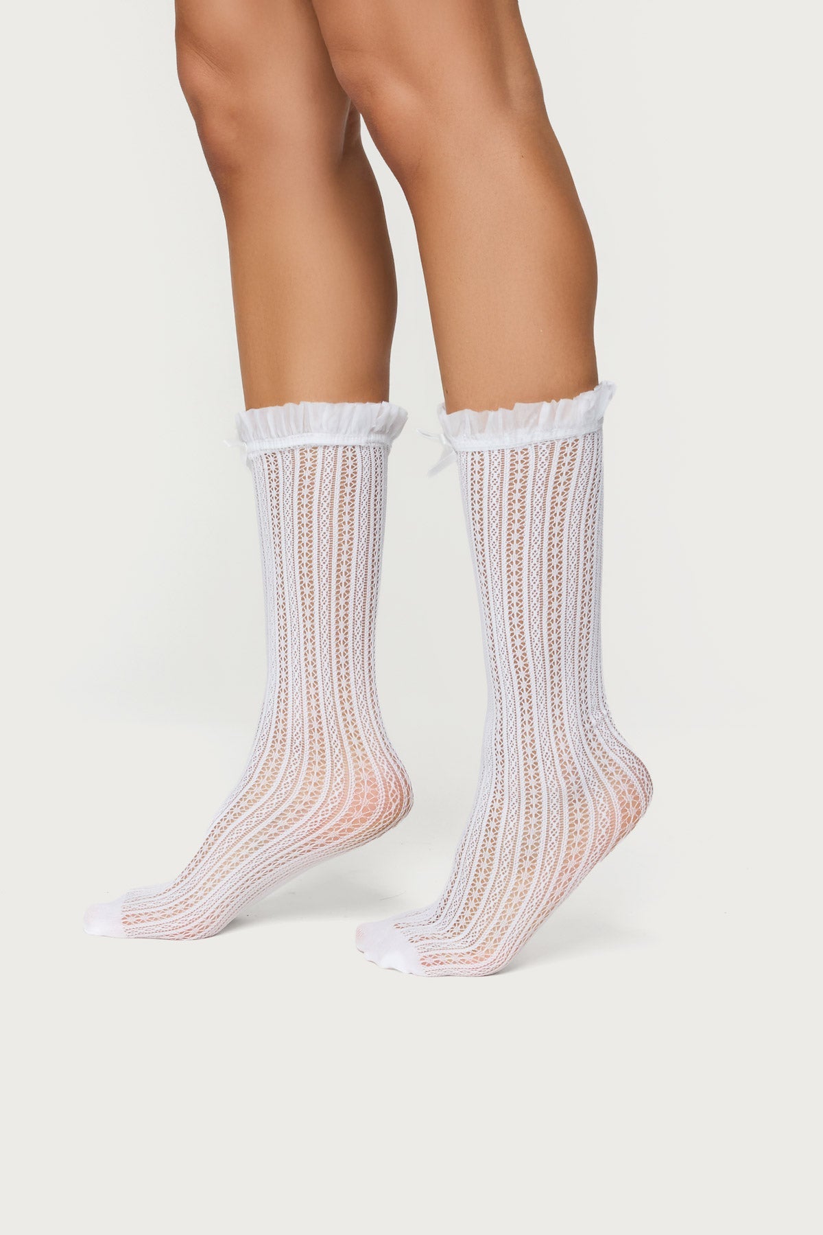 Sheer Lace Socks