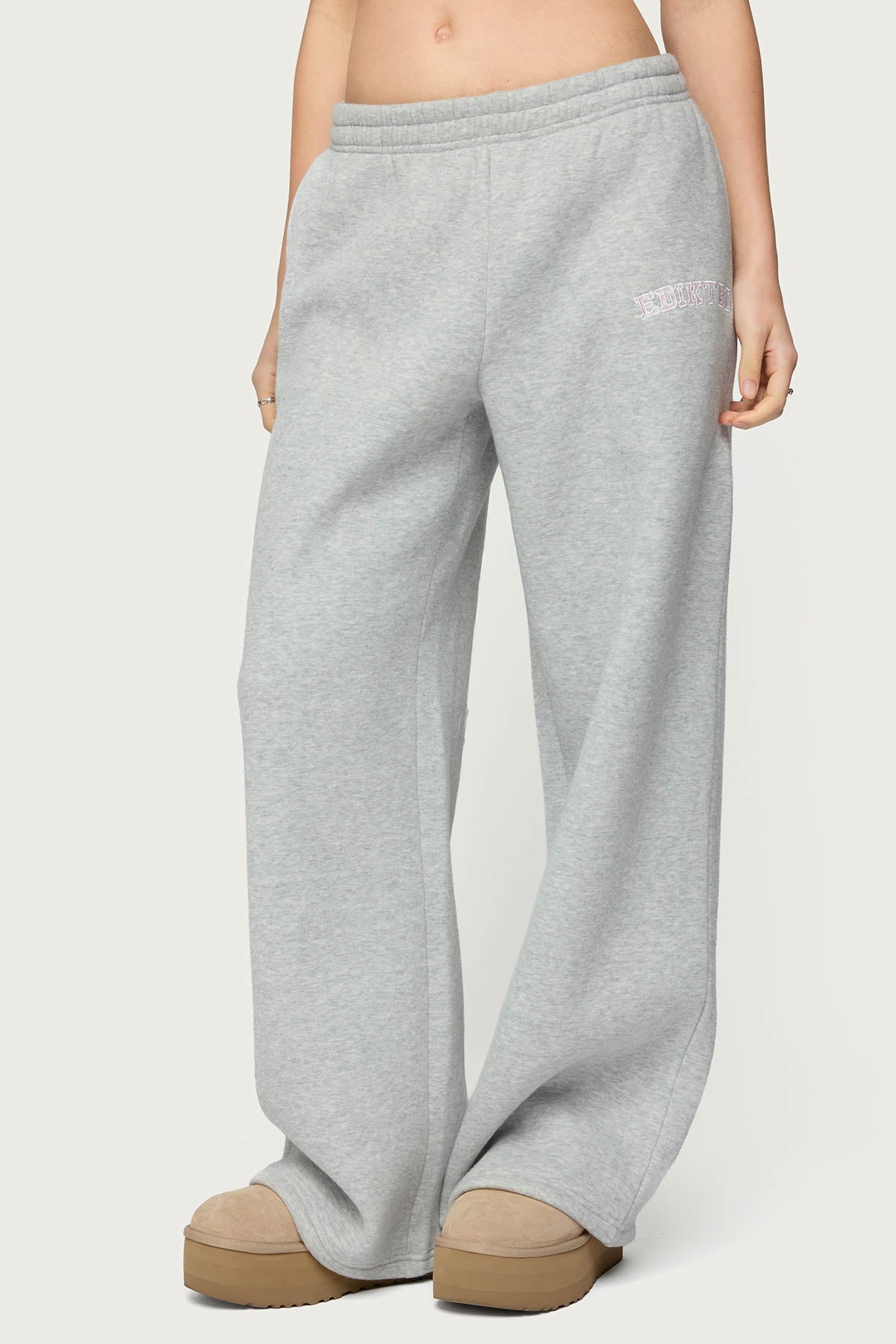 Edikted Lover Wide Leg Joggers