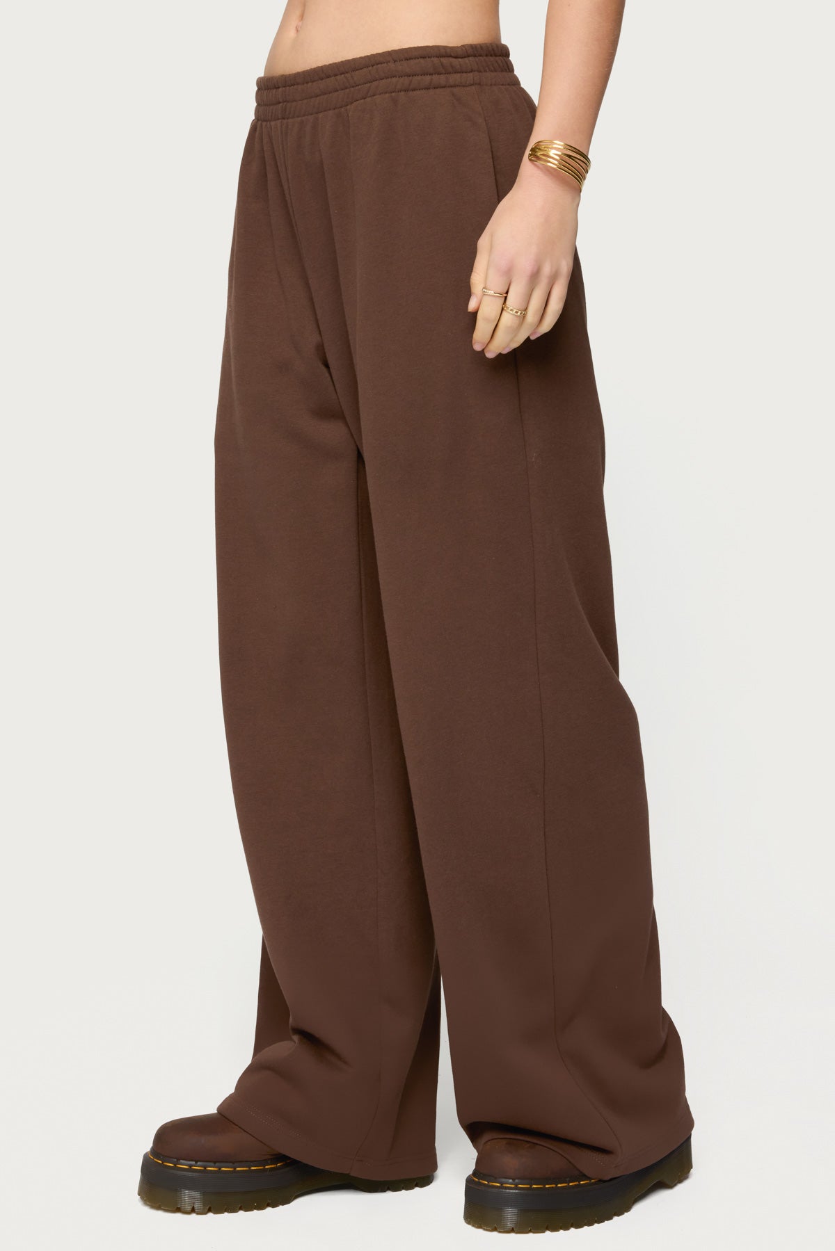 Binah Wide Leg Terry Joggers