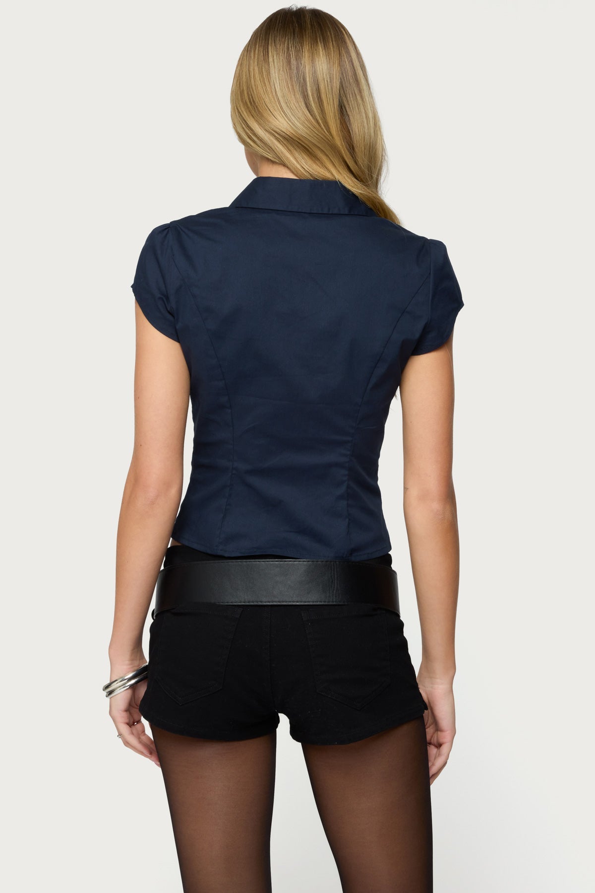 Massie Tailored Button Up Shirt