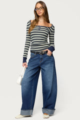 Kella Low Rise Baggy Jeans