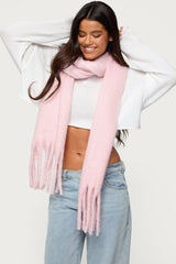 Fringed Chunky Scarf
