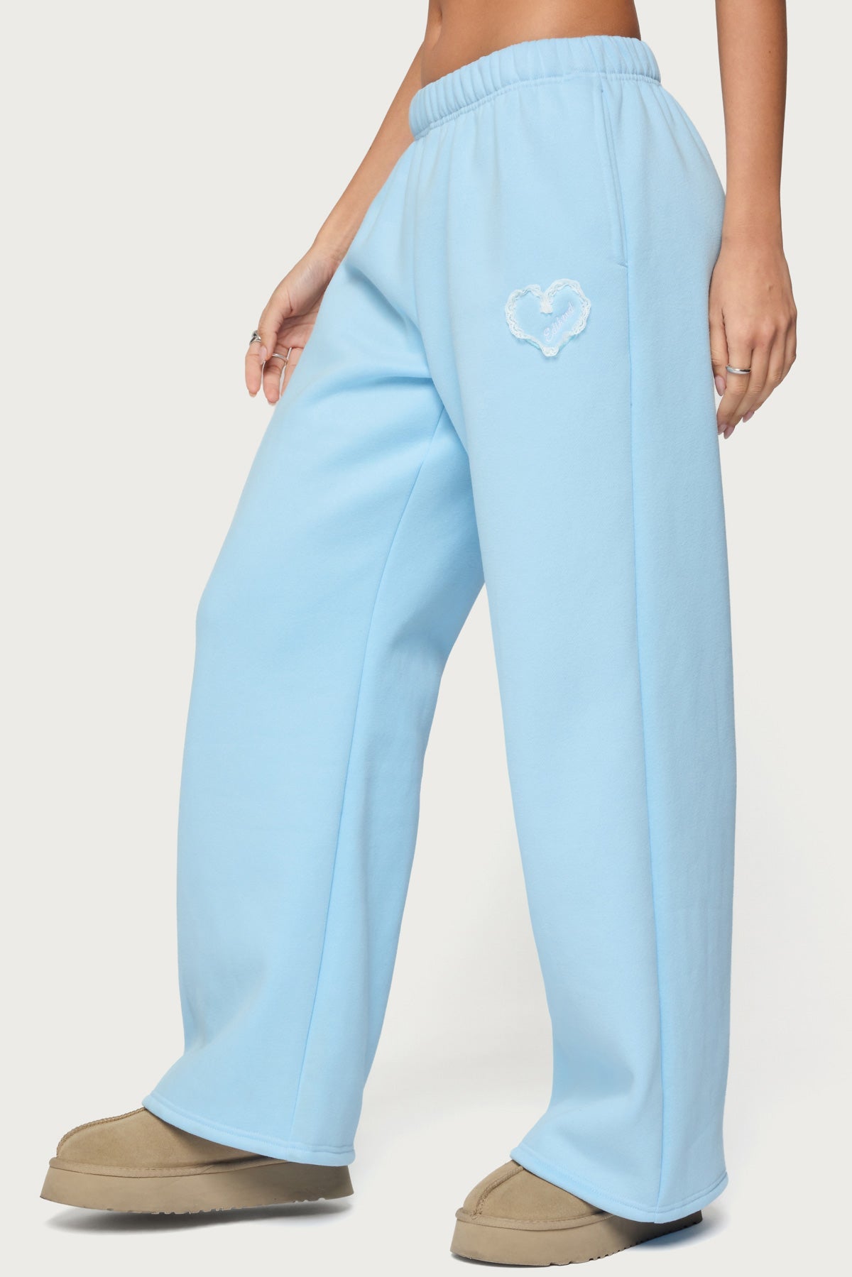 Love Edikted Wide Leg Joggers