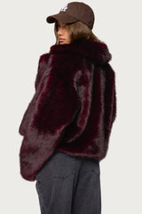 Kamilah Oversized Faux Fur Coat