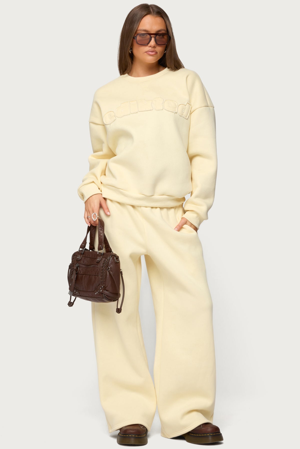 Jaylie Edikted Wide Leg Joggers