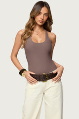 Svana Scoop Neck Bodysuit