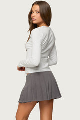 Asti Button Up Long Sleeve Top