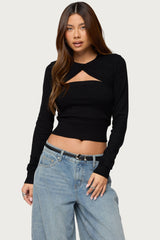 Knit Two Piece Shrug & Tube Top