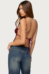 Jinx Open Back Top
