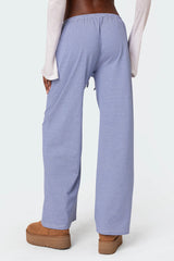 Olivia Striped Loose Fit Trousers