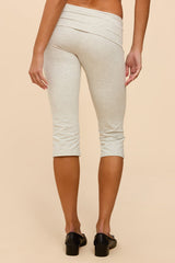 Rocio Foldover Capri Trousers