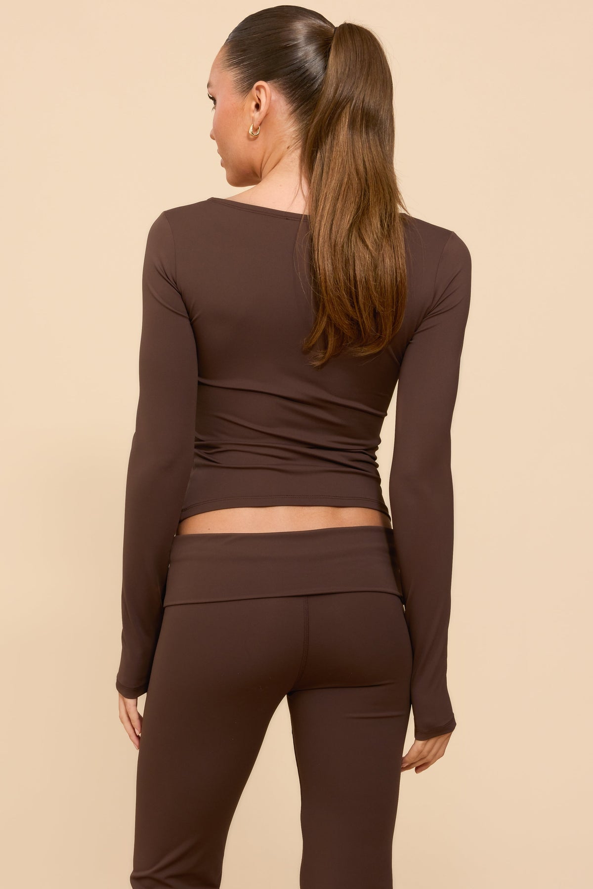 Hayden Square Neck Long Sleeve Top