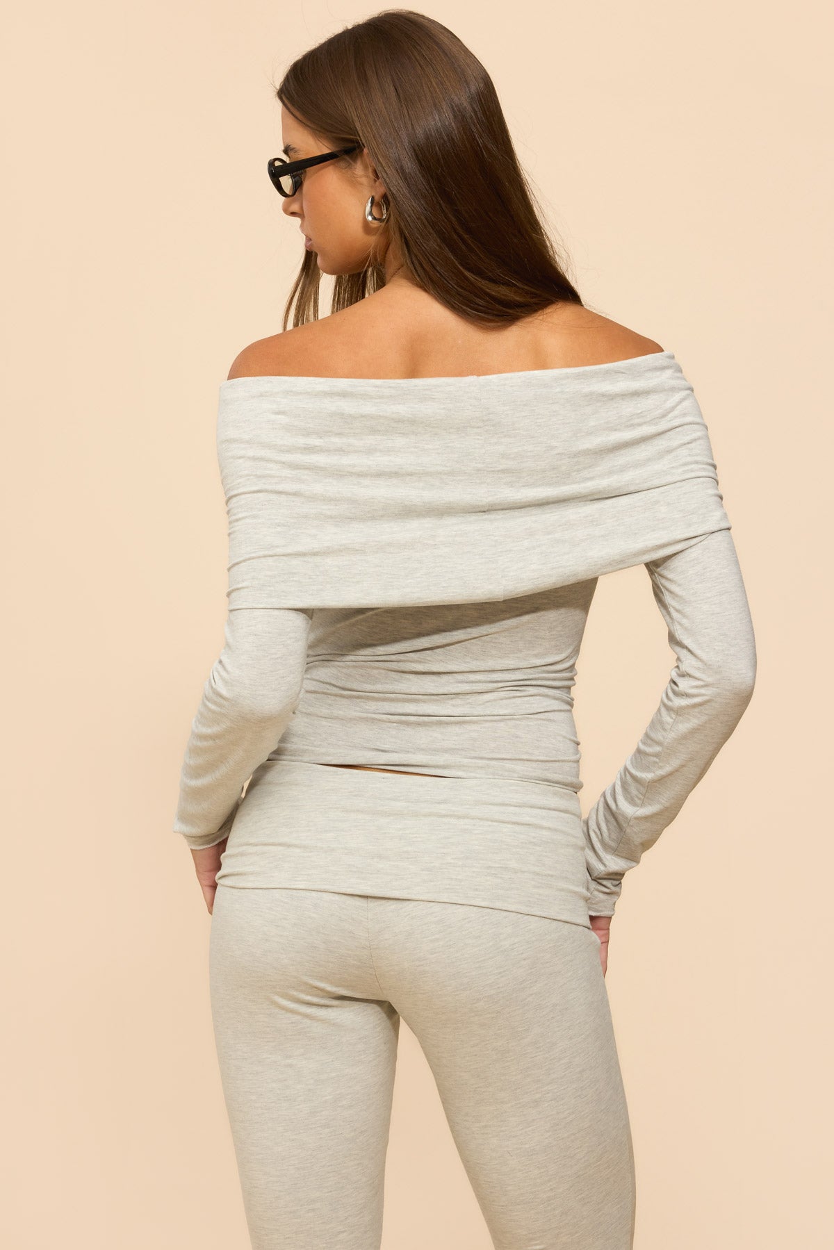 Habiba Foldover Off Shoulder Top