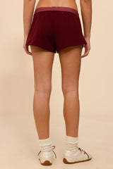 Noemi Stripey Foldover Shorts