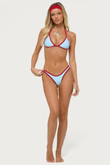 Dina Contrast Bikini Bottom