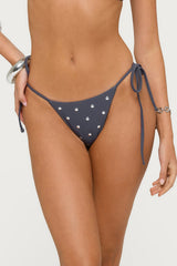 Janina Studded String Bikini Bottom