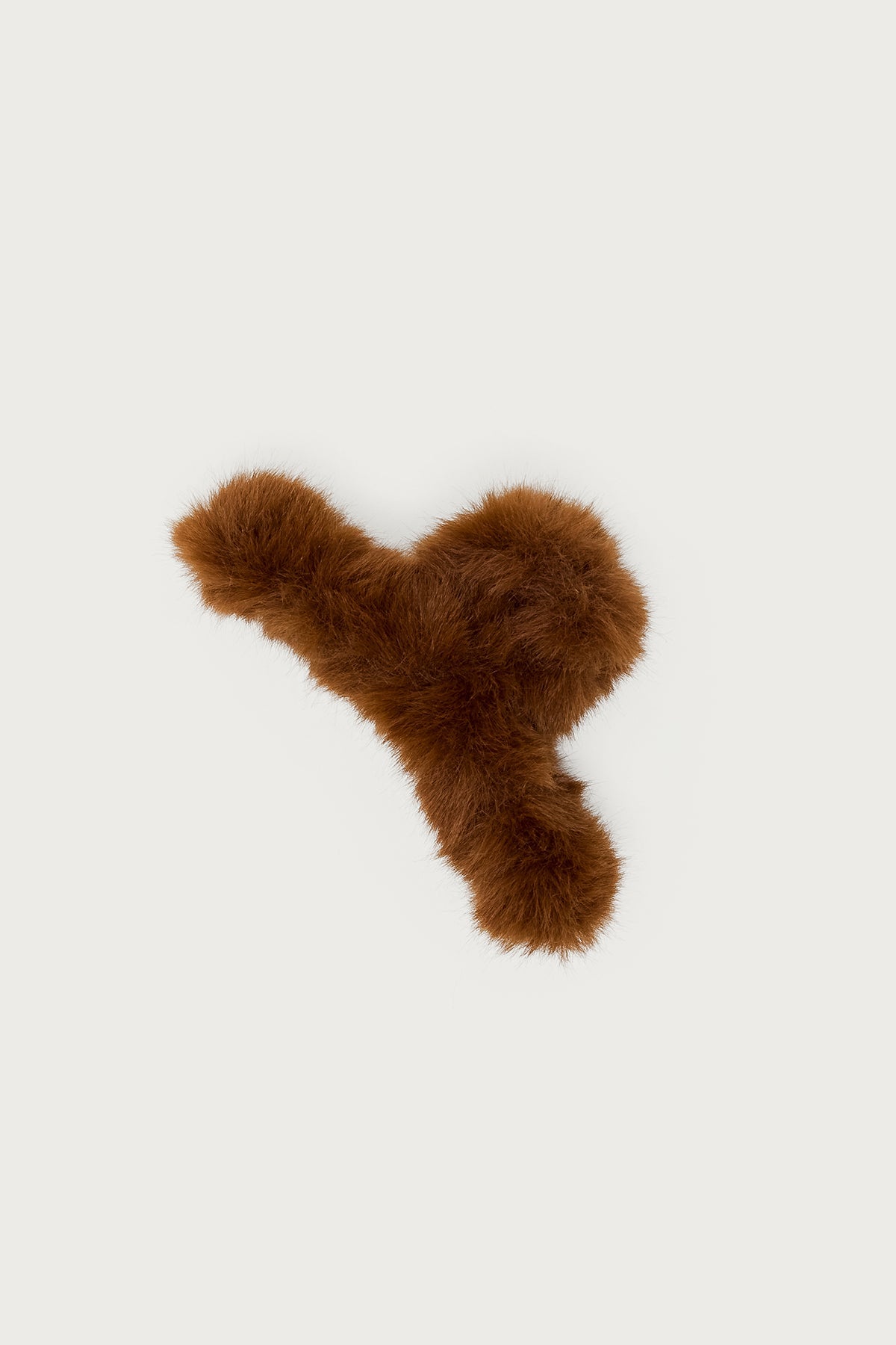 Faux Fur Hair Clip