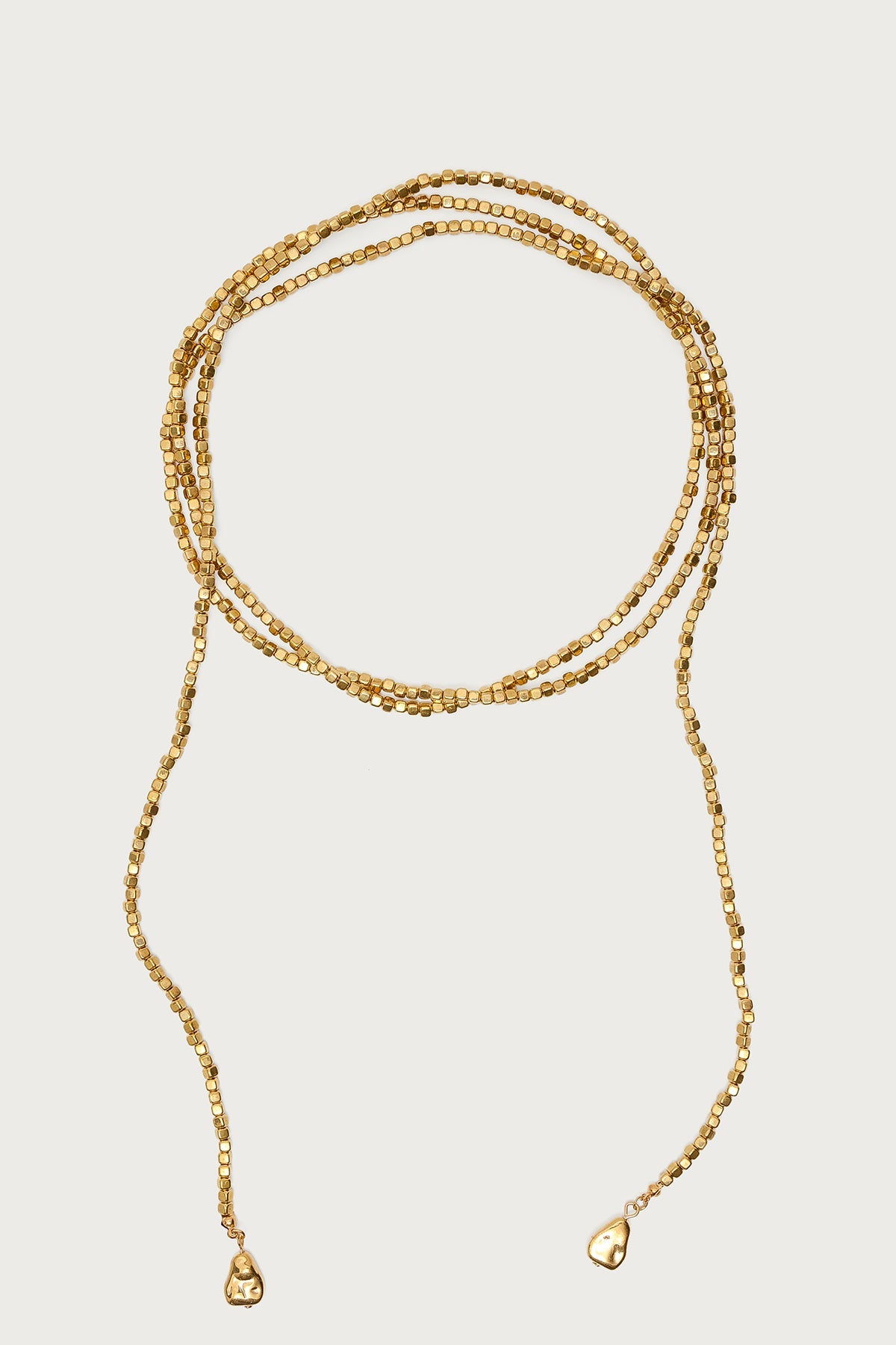 Wrap Around Beaded Necklace