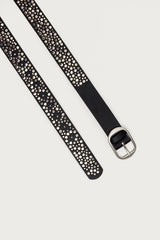 Zinia Studded Faux Leather Belt