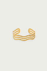 Wavy Layered Arm Cuff
