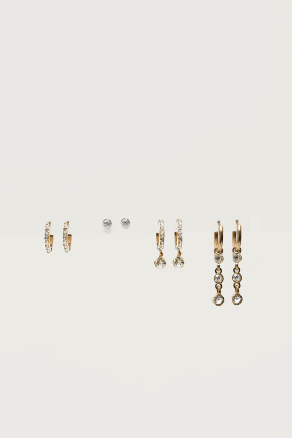 Stud & Hoop Earrings Pack