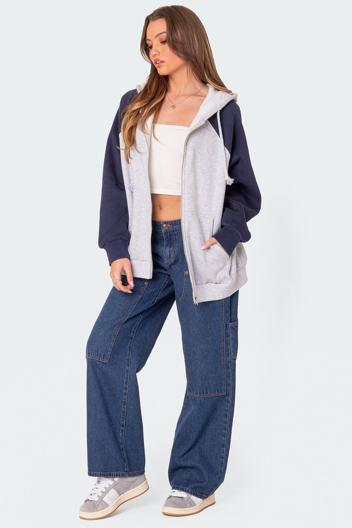 Ayla Low Rise Baggy Carpenter Jeans