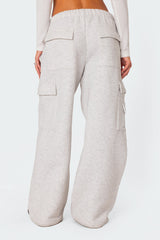 Wide Leg Cargo Joggers
