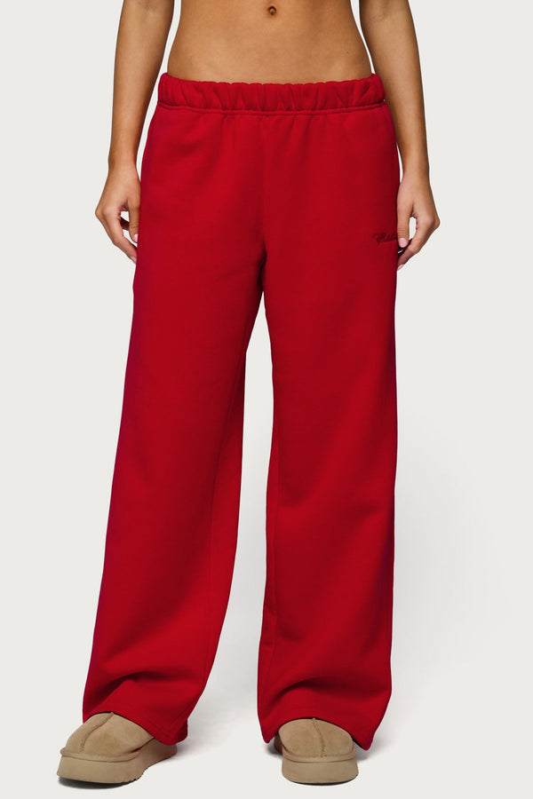 Basic Girl Wide Leg Edikted Joggers