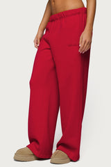 Basic Girl Wide Leg Edikted Joggers