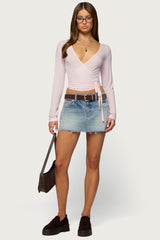 Malenna Wrap Top