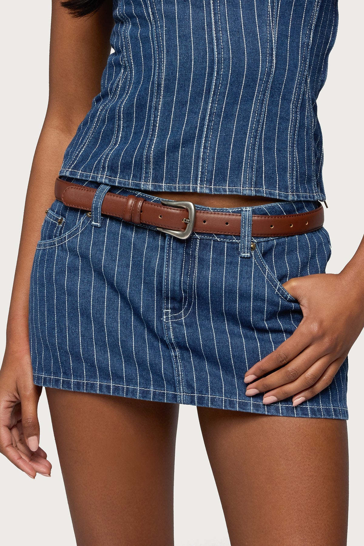 Back To Basics Faux Leather Belt