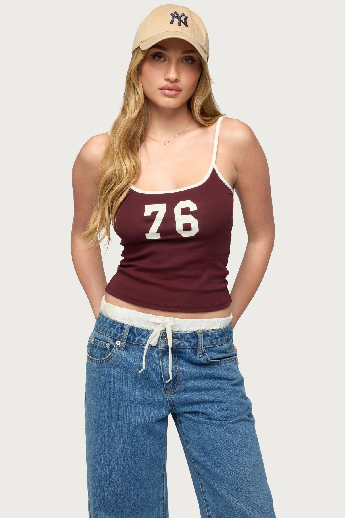76 Contrast Tank Top