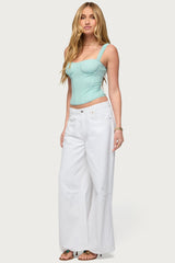 Marcella Wide Strap Corset