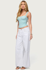 Marcella Wide Strap Corset