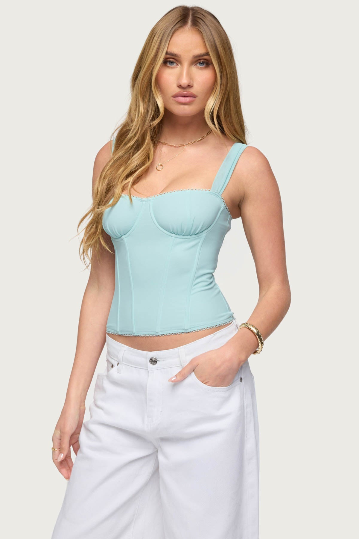 Marcella Wide Strap Corset