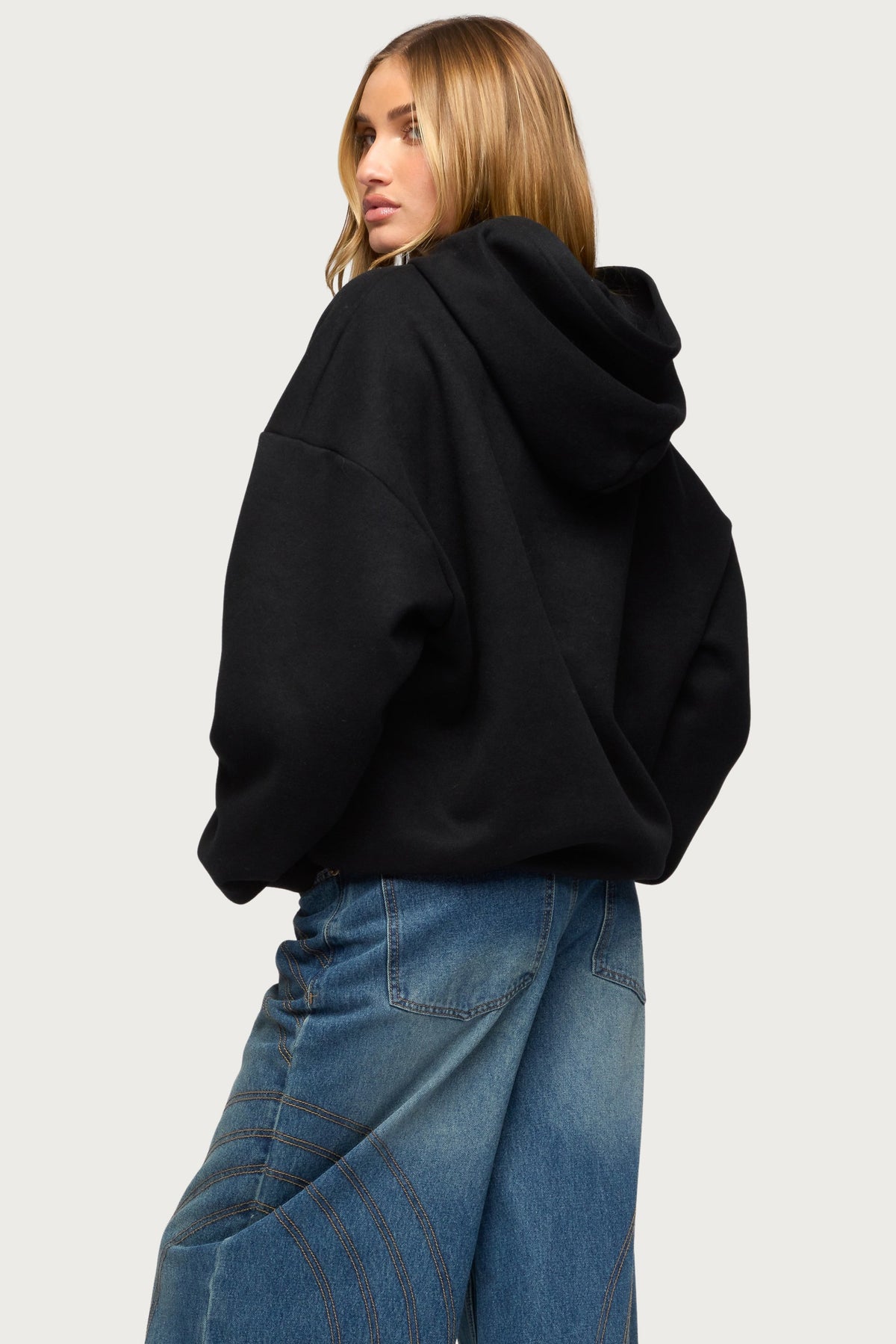 Camo Cutie Edikted Oversized Hoodie