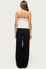 Raelynn Washed Low Rise Baggy Jeans