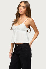 Halsey Ruffle Tank Top