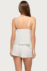 Talula Eyelet Babydoll Top